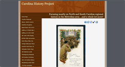 Desktop Screenshot of carolinahistoryproject.com